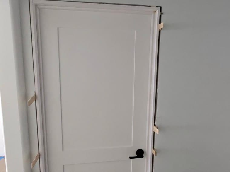 Door Installation example
